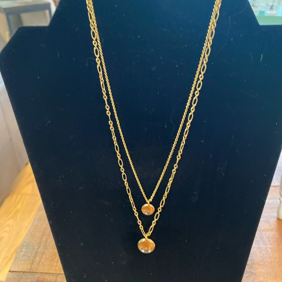 J. Crew Layered Coin Necklace - Picture 7 of 12